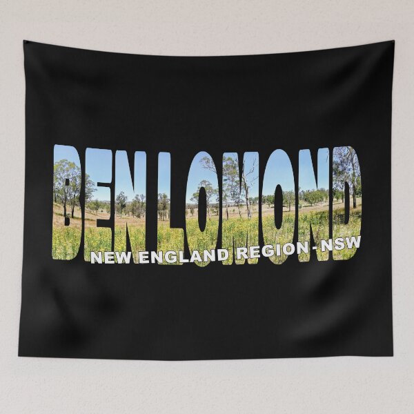 Item preview, BEN LOMOND new England Region NSW - Wildflowers Farming Country designed and sold by Adam Gormley.