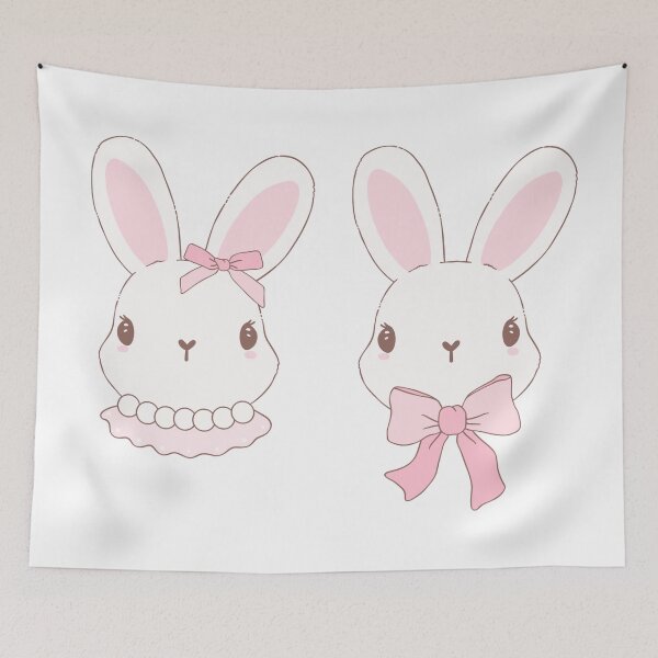 Item preview, Boy + Girl Bunny designed and sold by AnimaliaStar.