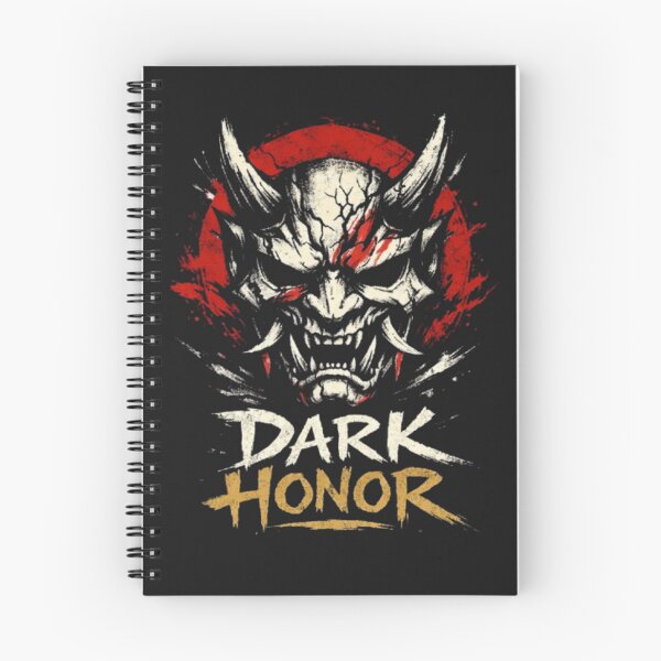 Item preview, Dark Honor Oni Mask Samurai Demon Art designed and sold by wanado.