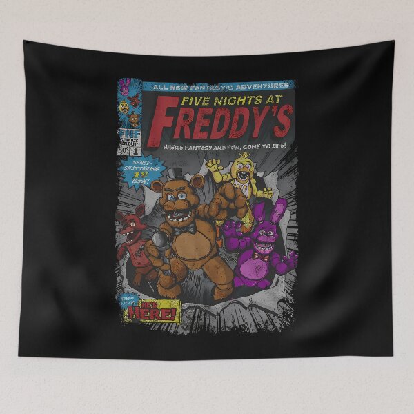 Item preview, Five Nights At Freddys Comic Where Fantasy And Fun Come To Life  designed and sold by HefziDomi.