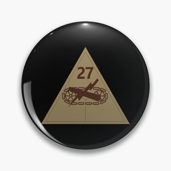 Item preview, Army - SSI - 27th Armored Division - Subdued Desert X 300  designed and sold by Military Insignia Products.