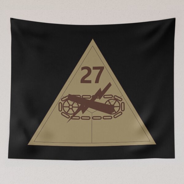 Item preview, Army - SSI - 27th Armored Division - Subdued Desert X 300  designed and sold by Military Insignia Products.