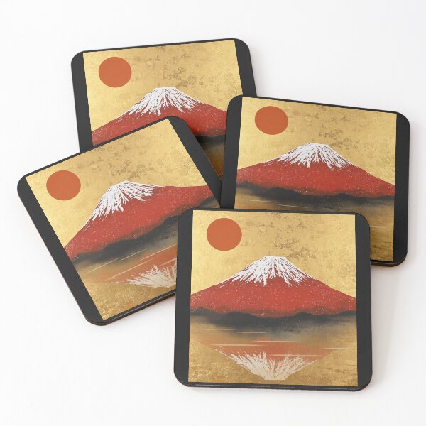Item preview, Aka-fuji (Red Fuji), Japanese art, Mt.Fuji, Lucky paintings, designed and sold by カイトラボ.