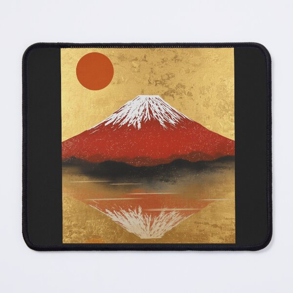 Item preview, Aka-fuji (Red Fuji), Japanese art, Mt.Fuji, Lucky paintings, designed and sold by カイトラボ.
