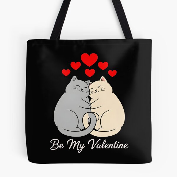 Item preview, Be My Valentine - Cat Couple Love Art designed and sold by MANA-Goods.