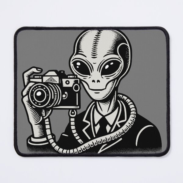 Item preview, Alien Photographer designed and sold by Psyche-Delik.