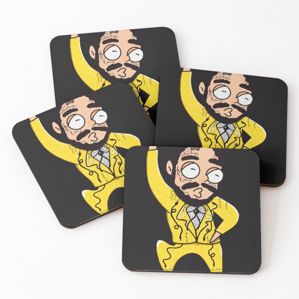 Item preview, Post Malone – Live Retro Rockstar Collage designed and sold by walburnodrake.