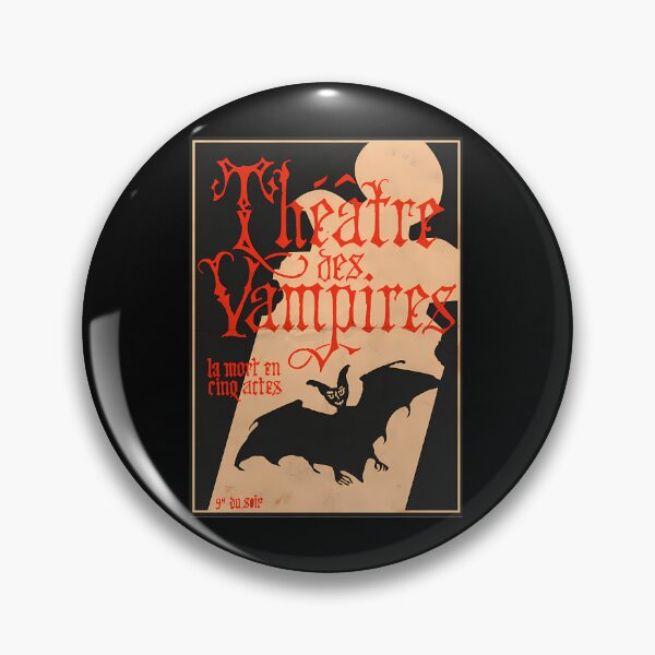 Item preview, Thtre Des Vampires Poster Lamost En Rimi Acter designed and sold by HefziDomi.