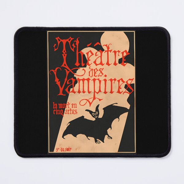 Item preview, Thtre Des Vampires Poster Lamost En Rimi Acter designed and sold by HefziDomi.