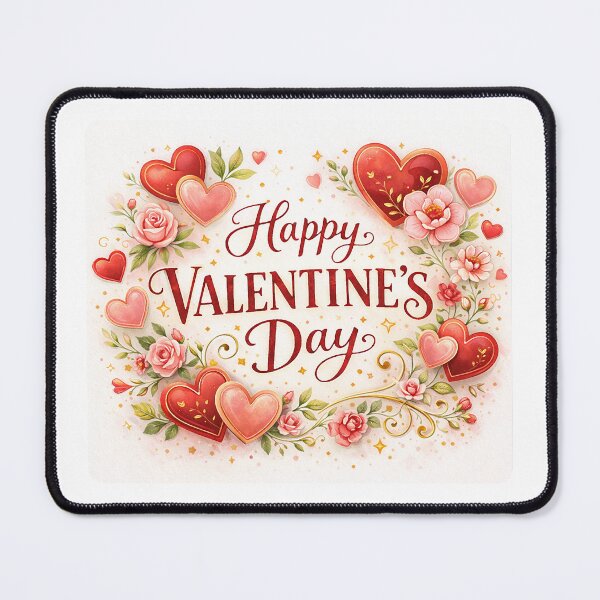 Item preview, Happy Valentine's Day, Colorful Floral Design, Greetings  designed and sold by subarashii11.