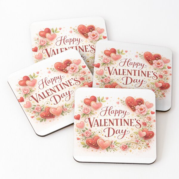 Item preview, Happy Valentine's Day, Colorful Floral Design, Greetings  designed and sold by subarashii11.