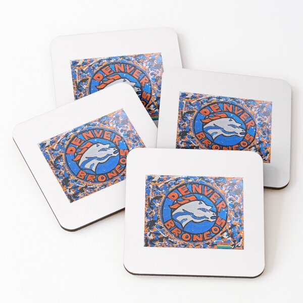 Item preview, Vibrant Denver Broncos Acrylic Painting. designed and sold by S.A.F.E Colors of hope studio.