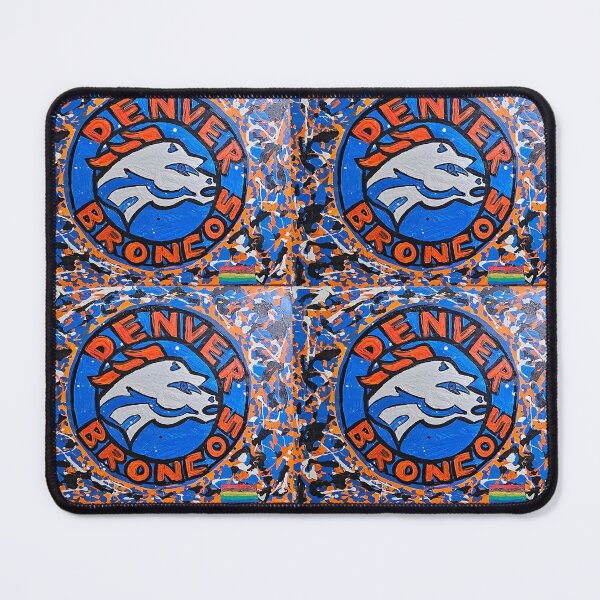 Item preview, Vibrant Denver Broncos Acrylic Painting. designed and sold by S.A.F.E Colors of hope studio.