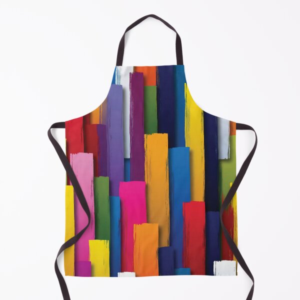 Item preview, Vibrant Colorful Vertical Textured Brushstroke Art designed and sold by DGtaLrtcom.