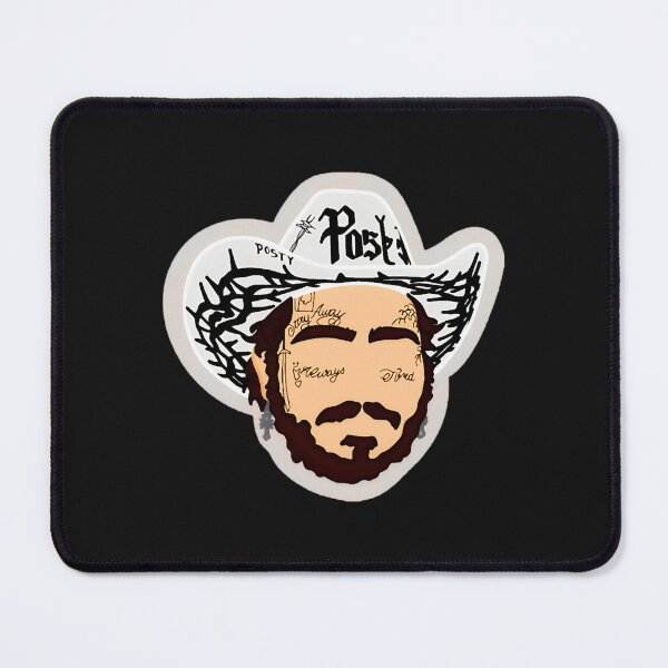 Item preview, Post Malone – Live Retro Rockstar Collage designed and sold by walburnodrake.