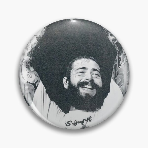 Item preview, Post Malone – Live Retro Rockstar Collage designed and sold by walburnodrake.