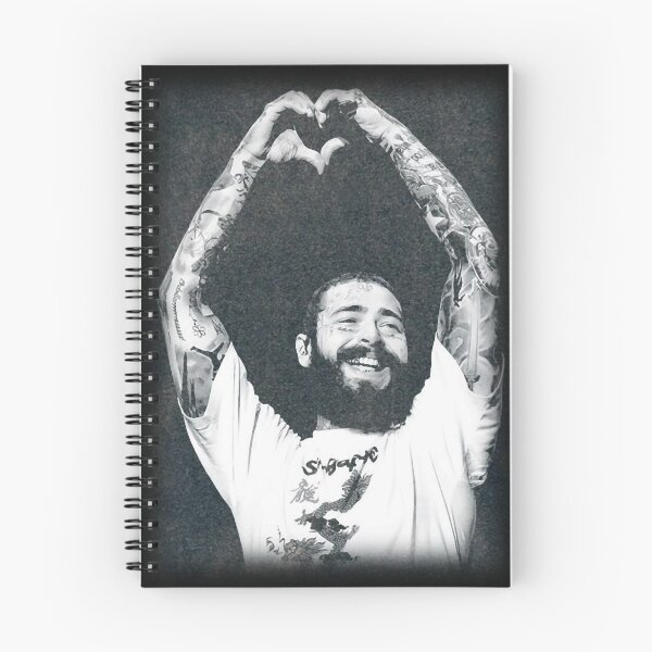 Artikelvorschau, Post Malone – Live Retro Rockstar Collage entworfen und verkauft von walburnodrake.