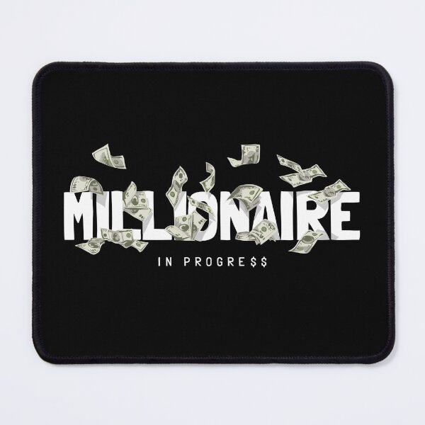 Item preview, Millionaire in Progress – Hustle Money Mindset Design designed and sold by Twist & Print.