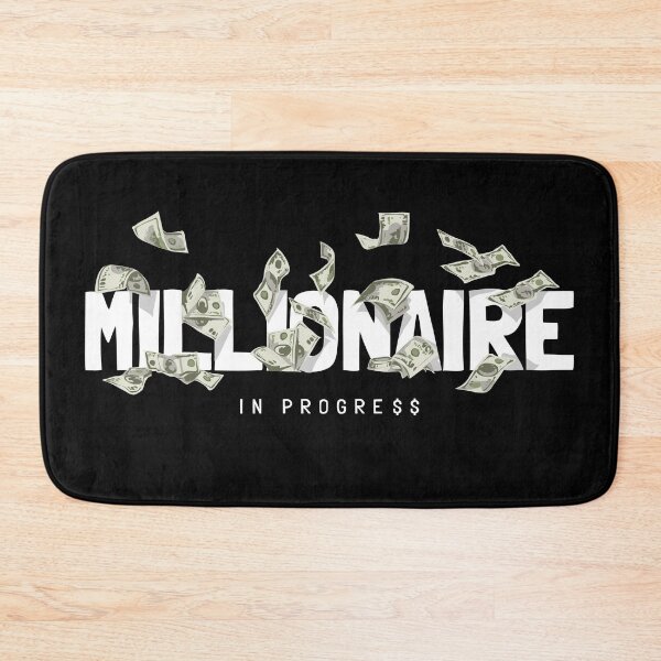 Item preview, Millionaire in Progress – Hustle Money Mindset Design designed and sold by Twist & Print.