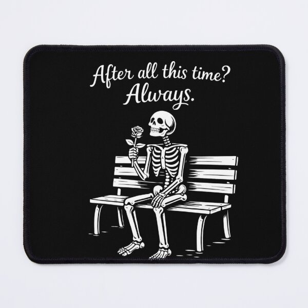 Item preview, After All This Time Always Skeleton Love Illustration designed and sold by Darsel Art.
