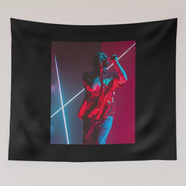 Artikelvorschau, Post Malone – Live Retro Rockstar Collage entworfen und verkauft von walburnodrake.