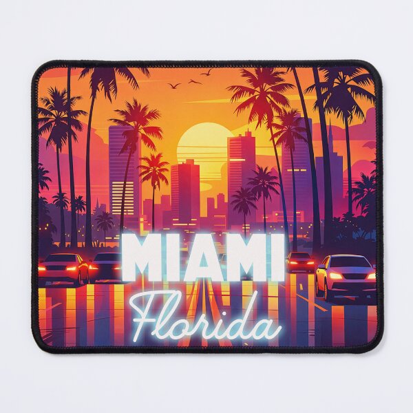 Item preview, retro miami art designed and sold by KiwiGrizzly.