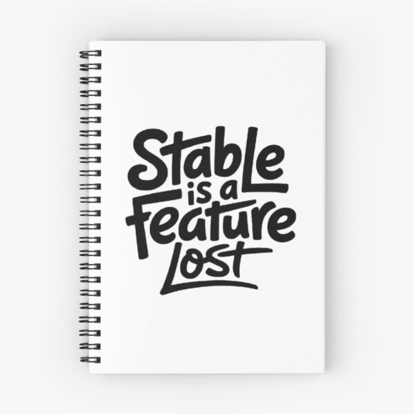 Item preview, Stable Is A Feature Statement Design designed and sold by NewUSShop.