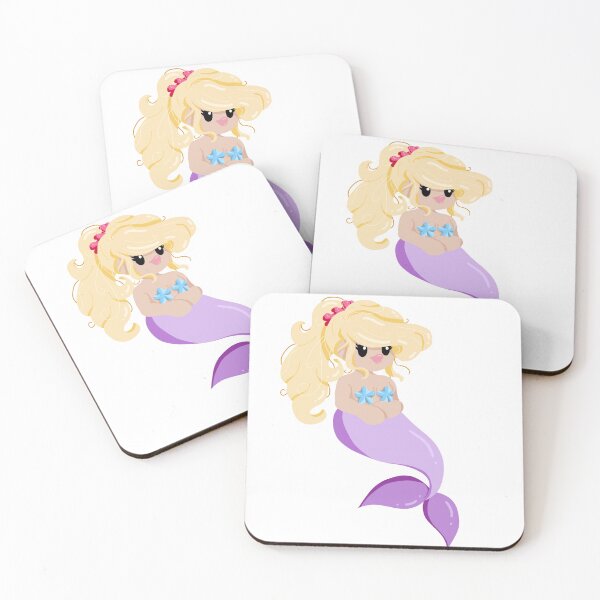 Item preview, Mermaid 6 blonde and purple designed and sold by Moon-Kristelle.