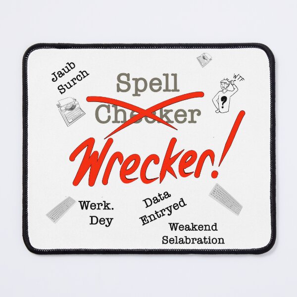 Item preview, Spell Checker Wrecker designed and sold by Calimon.