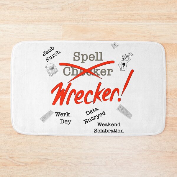 Item preview, Spell Checker Wrecker designed and sold by Calimon.