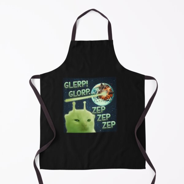 Item preview, Glorp Alien Cat Brainrot designed and sold by Dreamdesigne.
