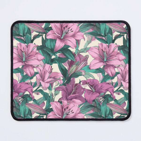 Item preview, Graceful Lilies Texture - Flower Floral Pattern - Christmas Gifts For Dad designed and sold by RoyalStarsPatts.