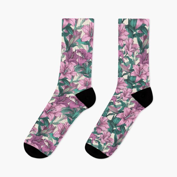 Item preview, Graceful Lilies Texture - Flower Floral Pattern  - Christmas Gifts For Dad designed and sold by RoyalStarsPatts.
