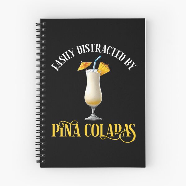 Item preview, Easily Distracted By Pina Coladas designed and sold by Cat Lady Designs.