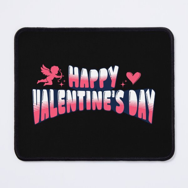 Item preview, Happy Valentine's Day Retro Groovy Cupid Heart designed and sold by Whimsy Works.