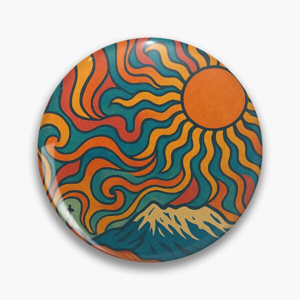 Item preview, Trippy Psychedelic Poster of La Paz | Neon Andean Skyline | Surreal Bolivian City Art designed and sold by PaintedPixels01.