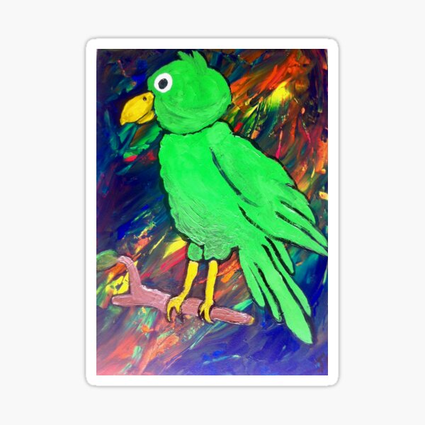 Polly Wants an iPhone Sticker