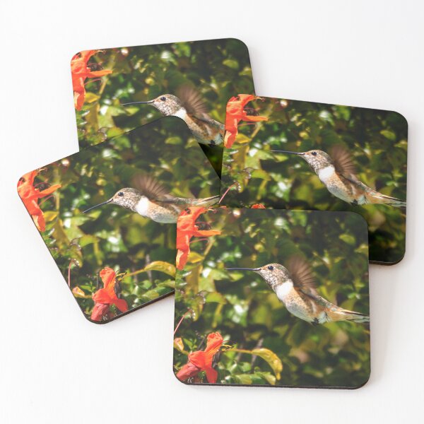 Item preview, Garden Jewel: Hummingbird in Bloom designed and sold by TheHikersEye.
