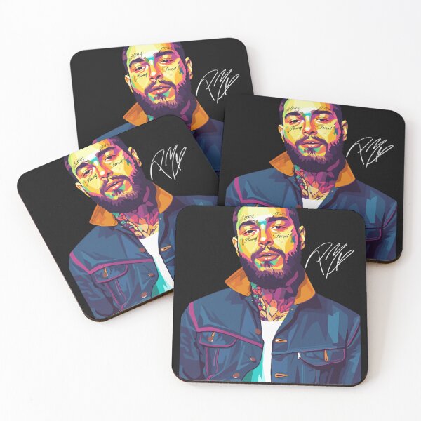 Item preview, Arte pop de Post Malone designed and sold by qlowrybuckley.
