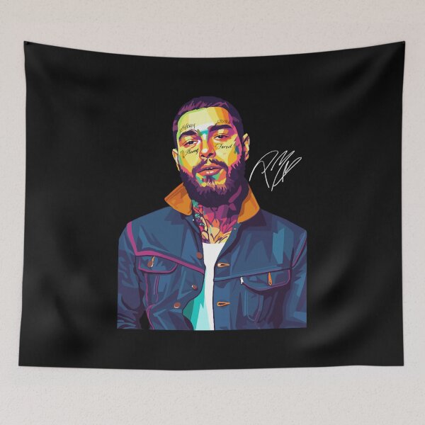 Artikelvorschau, Post Malone Pop Art entworfen und verkauft von qlowrybuckley.