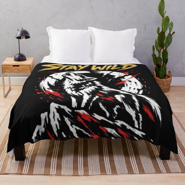 Item preview, Burn Bright Spirit Fox Fire Illustration designed and sold by wanado.