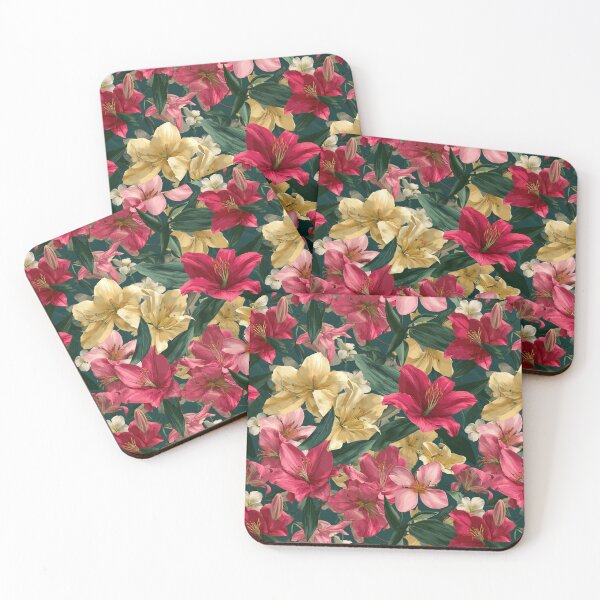 Item preview, Ornamental Lilies  - Botanical Garden Pattern  - Christmas Gifts For Women designed and sold by RoyalStarsPatts.