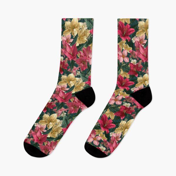 Item preview, Ornamental Lilies  - Botanical Garden Pattern  - Christmas Gifts For Women designed and sold by RoyalStarsPatts.