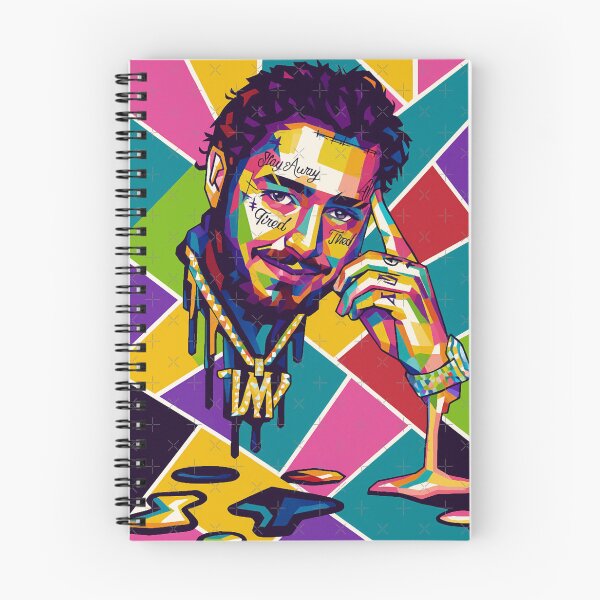 Artikelvorschau, Post Malone Pop Art entworfen und verkauft von qlowrybuckley.