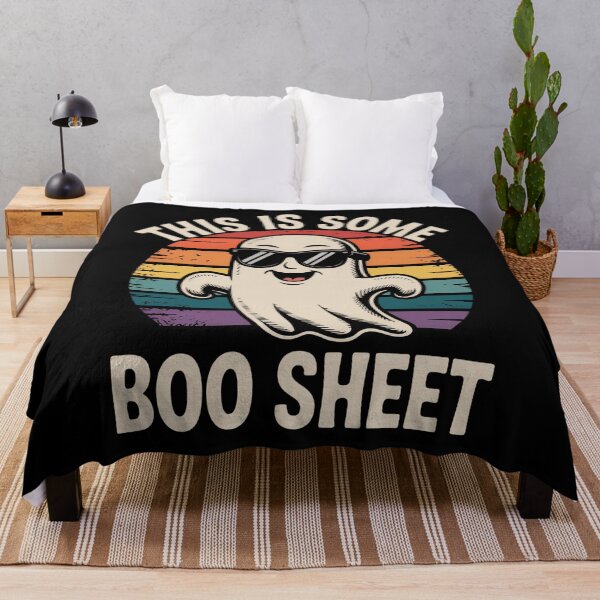 Item preview, This Is Some Boo Sheet designed and sold by flagylART.