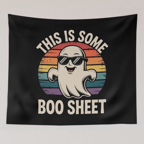 Item preview, This Is Some Boo Sheet designed and sold by flagylART.