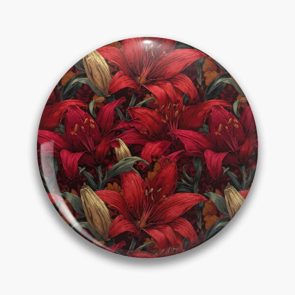 Item preview, Graceful Lilies Texture - Flower Floral Pattern  - Gift Ideas For Mom designed and sold by RoyalStarsPatts.