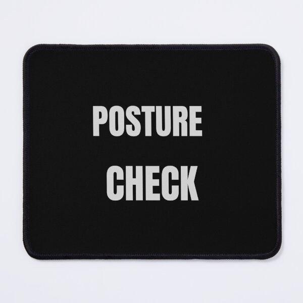 Item preview, POSTURE CHECK  designed and sold by Boldquotestudio.