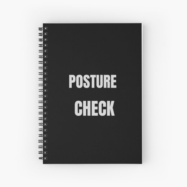 Item preview, POSTURE CHECK  designed and sold by Boldquotestudio.