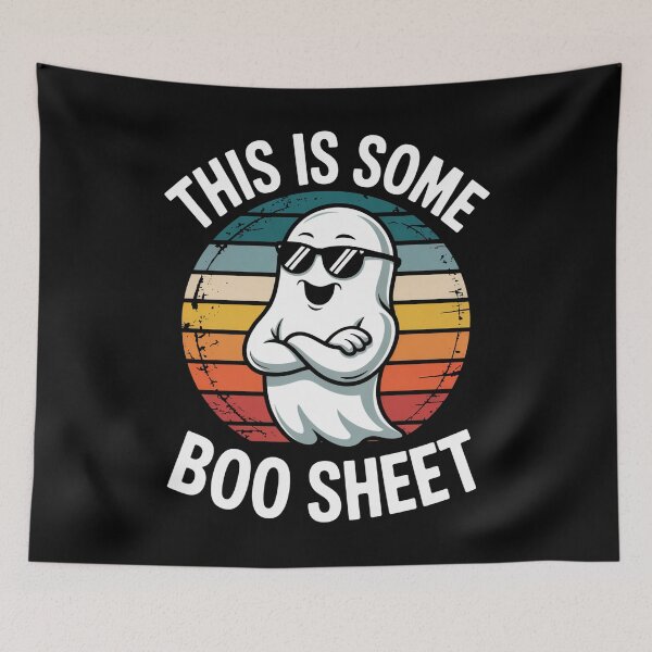 Item preview, This Is Some Boo Sheet designed and sold by flagylART.